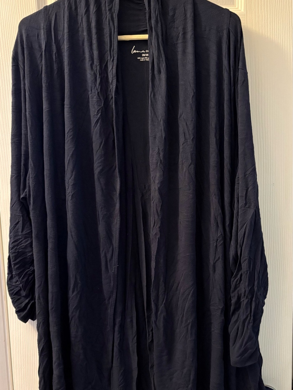 3 Light-Weight Open-Front Cardigans (Blue, Yellow & Pink)